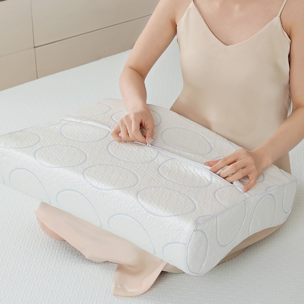 波型メモリーフォーム枕